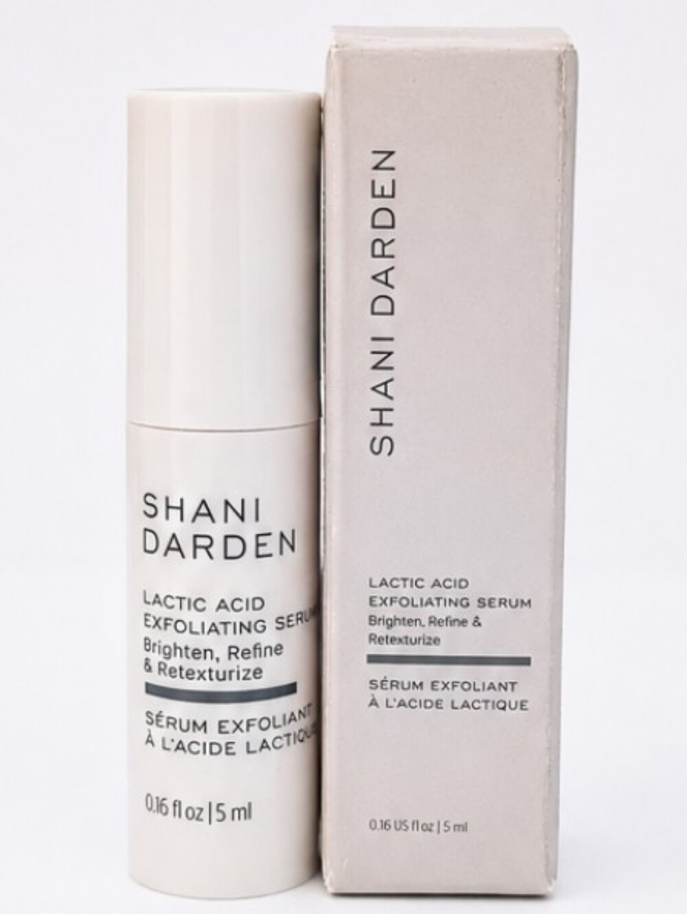 Shani Darden Lactic Acid Exfoliating Serum 5ml Travel Size NIB Skincare